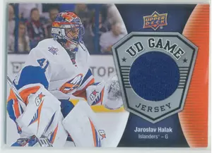 2016-17 UPPER DECK - JAROSLAV HALAK #GJ-JH GAME JERSEY