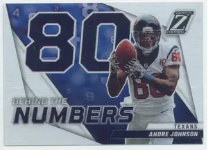 2022 Zenith - Andre Johnson #BN-AJ Behind the Numbers