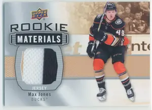2019-20 UPPER DECK - MAX JONES #RM-MJ ROOKIE MATERIALS