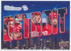 2022-23 UPPER DECK - WELCOME TO DETROIT #WT-11 (RED WINGS)