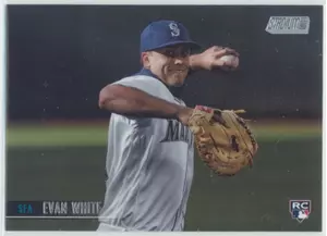 2021 Topps Stadium Club - Evan White #43 RC