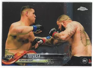 2018 Topps UFC Chrome #73 Tai Tuivasa RC