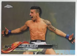 2018 Topps UFC Chrome Refractor #80 Thomas Almeida