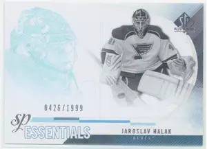 2010-11 SP AUTHENTIC - JAROSLAV HALAK #176 SP ESSENTIALS 426/1999
