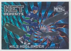 2020-21 SKYBOX METAL UNIVERSE - NILS HOGLANDER #ND-4 NET DEPOSITS