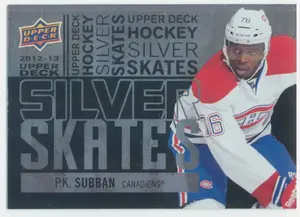 2012-13 UPPER DECK - P.K. SUBBAN #SS16 SILVER SKATES