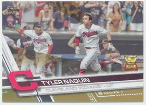 2017 Topps - Tyler Naquin #203 Gold Parallel 1419/2017
