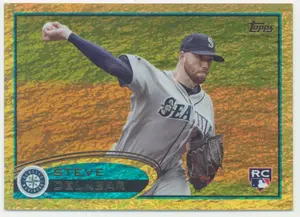 2012 Topps - Steve Delabar #263 Gold Sparkle Parallel