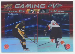 2024-25 UPPER DECK - EVGENI MALKIN/SEAN COUTURIER #GPVP-5 GAMING PVP