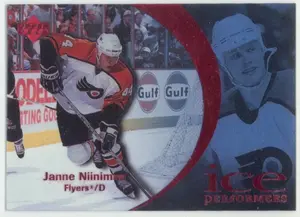 1997-98 UPPER DECK ICE - JANNE NIINIMAA #21 PARALLEL