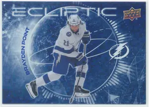 2023-24 UPPER DECK - BRAYDEN POINT #EC-12 ECLIPTIC SPECKLE