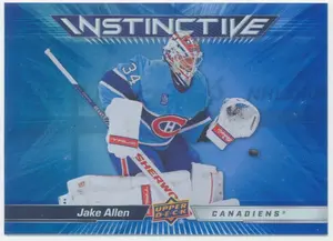 2023-24 UPPER DECK - JAKE ALLEN #IN-18 INSTINCTIVE