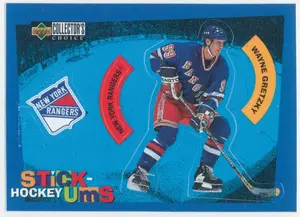 1997-98 COLLECTOR'S CHOICE - WAYNE GRETZKY #S1 STICK UMS