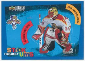 1997-98 COLLECTOR'S CHOICE - JOHN VANBIESBROUCK #S2 STICK UMS