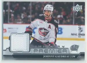 2022-23 Upper Deck Premier Johnny Gaudreau Premier Imagery #PDJ-JG 14/300