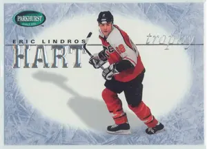 1995-96 PARKHURST INTERNATIONAL - ERIC LINDROS #1 TROPHY WINNERS