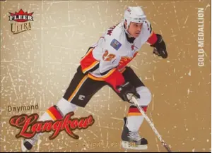 2008-09 FLEER ULTRA - DAYMUND LANGKOW #111 GOLD MEDALLION