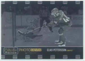 2020-21 O-PEE-CHEE PLATINUM - ELIAS PETTERSSON #PD-4 PHOTO DRIVEN