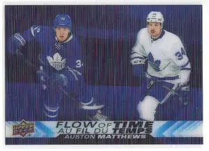 2022-23 Tim Hortons Flow of Time #NT-11 Auston Matthews