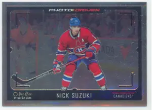 2021-22 O-PEE-CHEE PLATINUM - NICK SUZUKI #PD-7 PHOTO DRIVEN