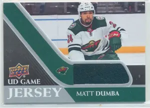 2020-21 UPPER DECK - MATT DUMBA #GJ-MD GAME JERSEY