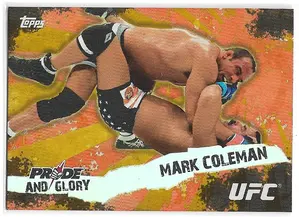 2010 Topps UFC Pride and Glory #PG-8 Mark Coleman