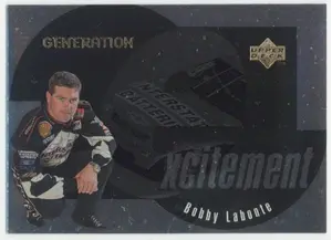 1997 Upper Deck Victory Circle - Bobby Labonte #GE5 Generation Excitement