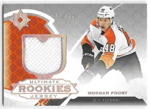 2019-20 Ultimate Collection Jerseys #195 Morgan Frost RC (273/399)
