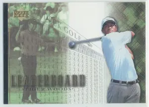 2001 Upper Deck - Tiger Woods #90 Leaderboard