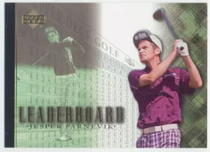 2001 Upper Deck - Jesper Parnevik #92 Leaderboard