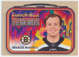2022-23 UPPER DECK - CHARLIE McAVOY #LB-9 LUNCH BOX LEGENDS