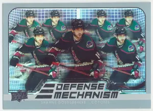 2022-23 UPPER DECK - SHAYNE GOSTISBEHERE #DM-26 DEFENSE MECHANISM