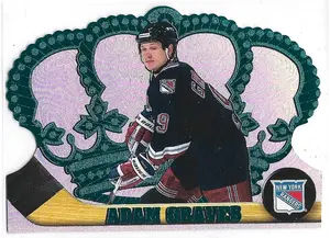 1997-98 Crown Royale Emerald Green #83 Adam Graves