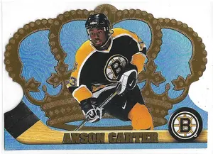 1997-98 Crown Royale Ice Blue #8 Anson Carter