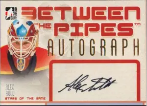 2006-07 BETWEEN THE PIPES - ALEX AULD #A-AA STARS OF THE GAME AUTOGRAPH