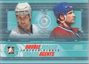 2012-13 FOREVER RIVALS - SHAYNE CORSON #DAG-03 DOUBLE AGENTS