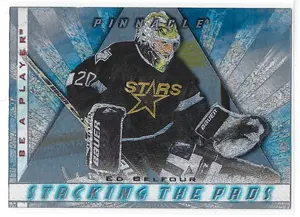 1997-98 Be A Player Stacking The Pads #5 Ed Belfour