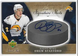 2006-07 Sweet Shot Signature Shots #SS-DS Drew Stafford