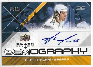 2008-09 Black Diamond Gemography #G-MM Mark Mancari