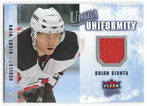 2008-09 Ultra Uniformity #UA-GI Brian Gionta