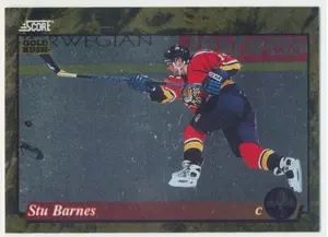 1993-94 SCORE (CDN) - STU BARNES #644 GOLD RUSH