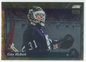 1993-94 SCORE (CDN) - GUY HEBERT #502 GOLD RUSH