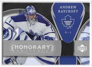 2007-08 Trilogy Honorary Swatches #HS-AR Andrew Raycroft