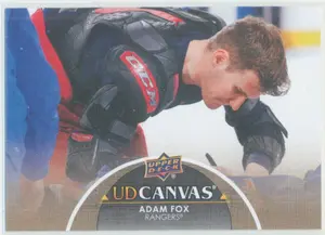 2021-22 UPPER DECK - ADAM FOX #C175 UD CANVAS