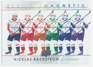 2021-22 UPPER DECK - NICKLAS BACKSTROM #EM-30 ELECTROMAGNETIC