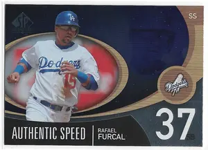 2007 SP Authentic Authentic Speed #AS-39 Rafael Furcal