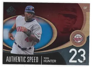 2007 SP Authentic Authentic Speed #AS-48 Torii Hunter