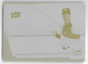 2008 Spectrum Printing Plate Yellow #132 Lance Broadway (1/1)