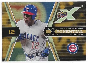 2008 UD X Xponential 3 #X3-AS Alfonso Soriano