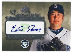 2008 Upper Deck Signature Sensations #SS-CB Cha-Seung Baek